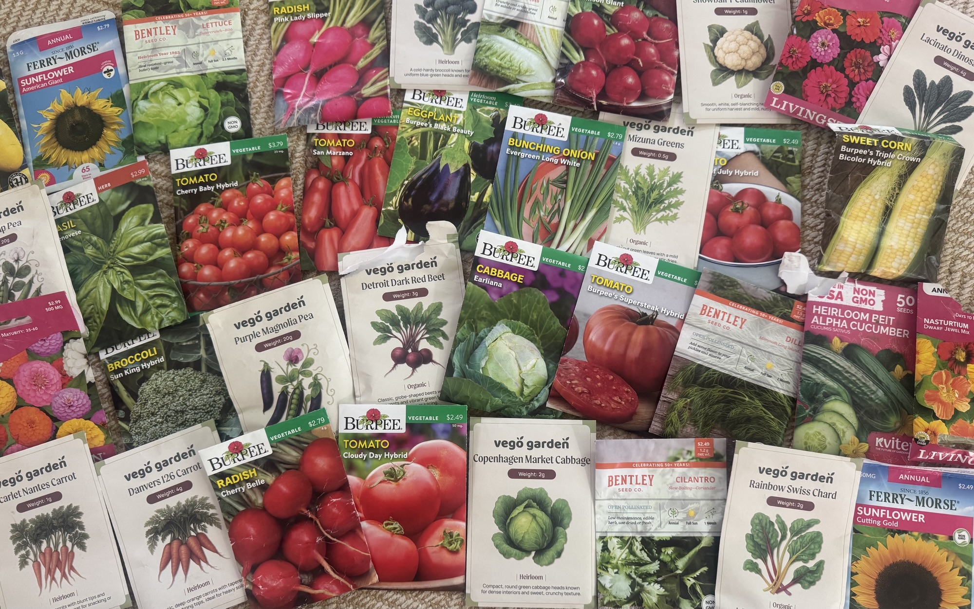 Seed packets